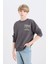 Erkek Çocuk Oversize Geniş Kalıp Bisiklet Yaka Sırt Baskılı Sweatshirt D8497A825SP 17