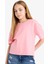 Kız Çocuk Relax Fit Bisiklet Yaka Basic Düz Kısa Kollu Tişört Z5095A625SM 10