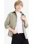 Erkek Çocuk Oversize Geniş Kalıp Polo Yaka Twill Uzun Kollu Gömlek D7793A825SP 12