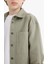 Erkek Çocuk Oversize Geniş Kalıp Polo Yaka Twill Uzun Kollu Gömlek D7793A825SP 15