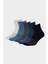Erkek 5'li Pamuklu Patik Çorap D9970AXNS 8