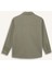 Erkek Çocuk Oversize Geniş Kalıp Polo Yaka Twill Uzun Kollu Gömlek D7793A825SP 19