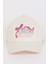 Kız Çocuk Barbie Nakışlı Pamuklu Cap Şapka E0410A825SM 14