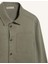 Erkek Çocuk Oversize Geniş Kalıp Polo Yaka Twill Uzun Kollu Gömlek D7793A825SP 18