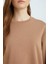 Regular Fit Bisiklet Yaka Basic Düz Uzun Kollu Tişört Tunik D4897AX24WN 11
