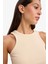 Fitted Halter Yaka Fitilli Kaşkorse Atlet U0357AZ25SM 9