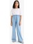 Kız Çocuk Wide Leg Geniş Paça Jean Pantolon D7101A825SM 7