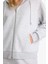Relax Fit Kapüşonlu Cepli Basic Düz Fermuarlı Sweatshirt C1809AX25SP 14
