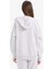 Relax Fit Kapüşonlu Cepli Basic Düz Fermuarlı Sweatshirt C1809AX25SP 16