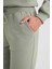 Regular Fit Jogger Kışlık Eşofman Altı Basic Düz Beli Lastikli Bağcıklı Cepli V2699AZ24WN 10