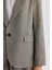 Oversize Geniş Kalıp Ceket Yaka Blazer Ceket D9376AX24AU 10