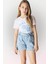 Kız Çocuk Jean Şort C9302A825SM 9