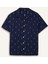 Erkek Çocuk Oversize Geniş Kalıp Polo Yaka Brode Kısa Kollu Gömlek D8339A825SM 18