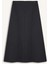 A Kesim Esnek Belli Basic Düz Normal Bel Maxi Etek 18
