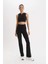 Fit Flare Fit İspanyol Paça Beli Saran Pamuklu Sporcu Eşofman Altı C5275AX25SP 9