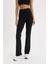 Fit Flare Fit İspanyol Paça Beli Saran Pamuklu Sporcu Eşofman Altı C5275AX25SP 12