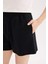 Beli Lastikli Cepli Düz Paça Şort U3357AZ25SM 11