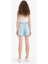 Yüksek Bel Tensel Şort D8246AX25SM 14
