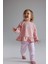 Kız Bebek 2'li Takım Sweatshirt Unicorn Baskılı Beli Lastikli Alt D8699A525SP 12