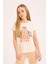 Kız Çocuk Pijama Takımı Baskılı Kısa Kollu Üst Beli Lastikli Uzun Alt E0543A825SM 8