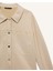 Crop Çıtçıtlı Cepli Süet Gömlek Ceket B2983AX24WN 17