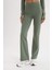 Fit Flare Fit Sporcu İnce Eşofman Altı İspanyol Paça Standart Boy Basic Düz B3988AX25SP 12