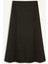 A Kesim Esnek Belli Basic Düz Normal Bel Maxi Etek 15