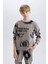Erkek Çocuk NBA Current Teams Bisiklet Yaka Sweatshirt Y4130A624WN 16