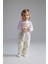Kız Bebek 2'li Takım Unicorn Baskılı Sweatshirt Salopet Tulum E0487A525SP 13
