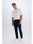 Eşofman Altı Twill Slim Fit Dar Kesim Beli Bağcıklı Cepli Düz Paça D9708AX24AU 10