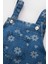 Kız Bebek Desenli Salopet Jean Elbise D9426A525SP 7