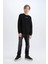 Erkek Çocuk Bisiklet Yaka Sırt Baskılı Sweatshirt D3035A824WN 8