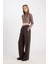 Wide Leg Geniş Bol Paça Eşofman Altı Beli Lastikli Cepli Bağcıklı Uzun Boy E0742AX24WN 7