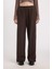 Wide Leg Geniş Bol Paça Eşofman Altı Beli Lastikli Cepli Bağcıklı Uzun Boy E0742AX24WN 9