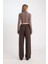 Wide Leg Geniş Bol Paça Eşofman Altı Beli Lastikli Cepli Bağcıklı Uzun Boy E0742AX24WN 11