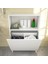 Iki Gözlü Sepetli Banyo Dolabı 6