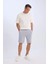 Regular Fit Beli Bağcıklı Dokulu Bermuda Şort D9451AX25SP 11