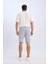 Regular Fit Beli Bağcıklı Dokulu Bermuda Şort D9451AX25SP 15