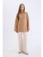 Regular Fit Fermuarlı Dik Yaka Triko Kazak Tunik B0191AX24WN 8