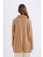 Regular Fit Fermuarlı Dik Yaka Triko Kazak Tunik B0191AX24WN 12