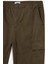 Regular Gabardin Jogger Pantolon Kargo Cepli Beli Paçası Lastikli 17