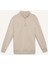 Comfort Regular Fit Rahat Kalıp Fermuarlı Dik Yaka Basic Düz Sweatshirt X7405AZ25SP 16