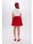 Kız Çocuk Pileli Kırmızı Etek E0646A825SM 16