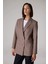 Sorbe x DeFacto Regular Fit Ceket Yaka Desenli Düğmeli Blazer Ceket D9883Ax24AU 14