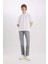 Pedro Slim Fit Dar Kalıp Normal Bel Dar Paça Jean Pantolon D9782AX25SP 8