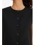 Bisiklet Yaka Basic Düz Düğmeli Blazer Yelek E0571AX24AU 14