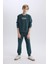 Erkek Çocuk 2'li Takım Baskılı Sweatshirt Beli Lastikli Eşofman Altı D9853A825SP 13