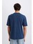 %100 Pamuk Boxy Fit Bisiklet Yaka Baskılı Kısa Kollu Tişört C2138AX25SP 10