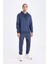 Fit Sporcu Jogger Eşofman Altı Standart Fit Basic Düz Cepli Beli Paçası Lastikli D3742AX24WN 9