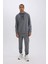 Fit Standart Fit Kapüşonlu Basic Düz Sporcu Sweatshirt D3736AX24WN 11